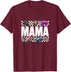 Mama Monster Truck Family Crew Birthday Matching Women Mom T-Shirt - T-Shirt | Maroon