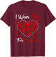 Heart Disease Awareness Month Open Heart Diseases Surgery T-Shirt - T-Shirt | Maroon