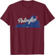 Arlington Virginia VA Map T-Shirt - T-Shirt | Maroon