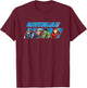 Marvel Avengers Birthday Hero T-Shirt - T-Shirt | Maroon