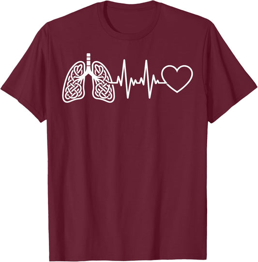 Respiratory Therapy RT Therapist Medical Appreciation T-Shirt - T-Shirt | Maroon