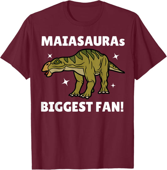 Funny Maiasaura T-Shirt - T-Shirt | Maroon