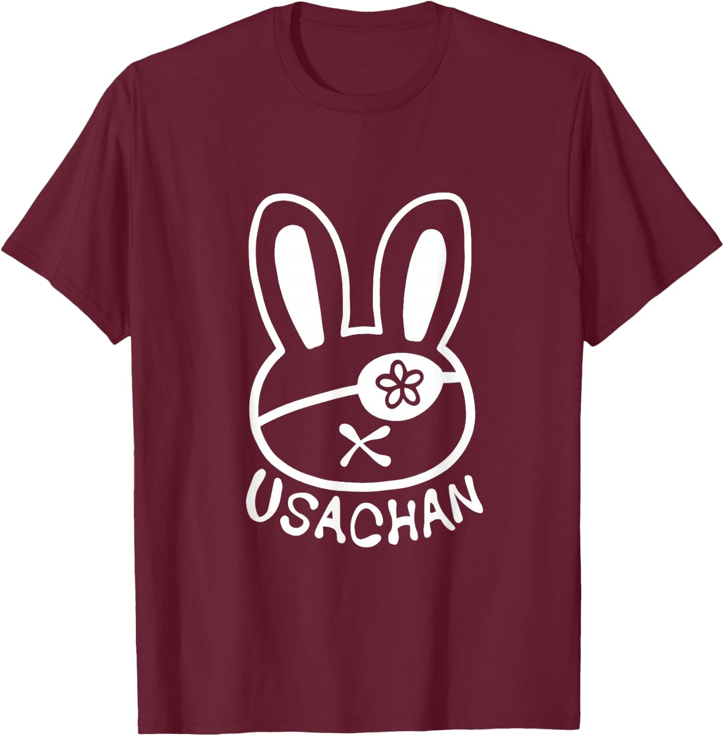 DJapan Women's -Kids Classic Fit Black Cotton Polyester T-Shirt - T-Shirt | Maroon