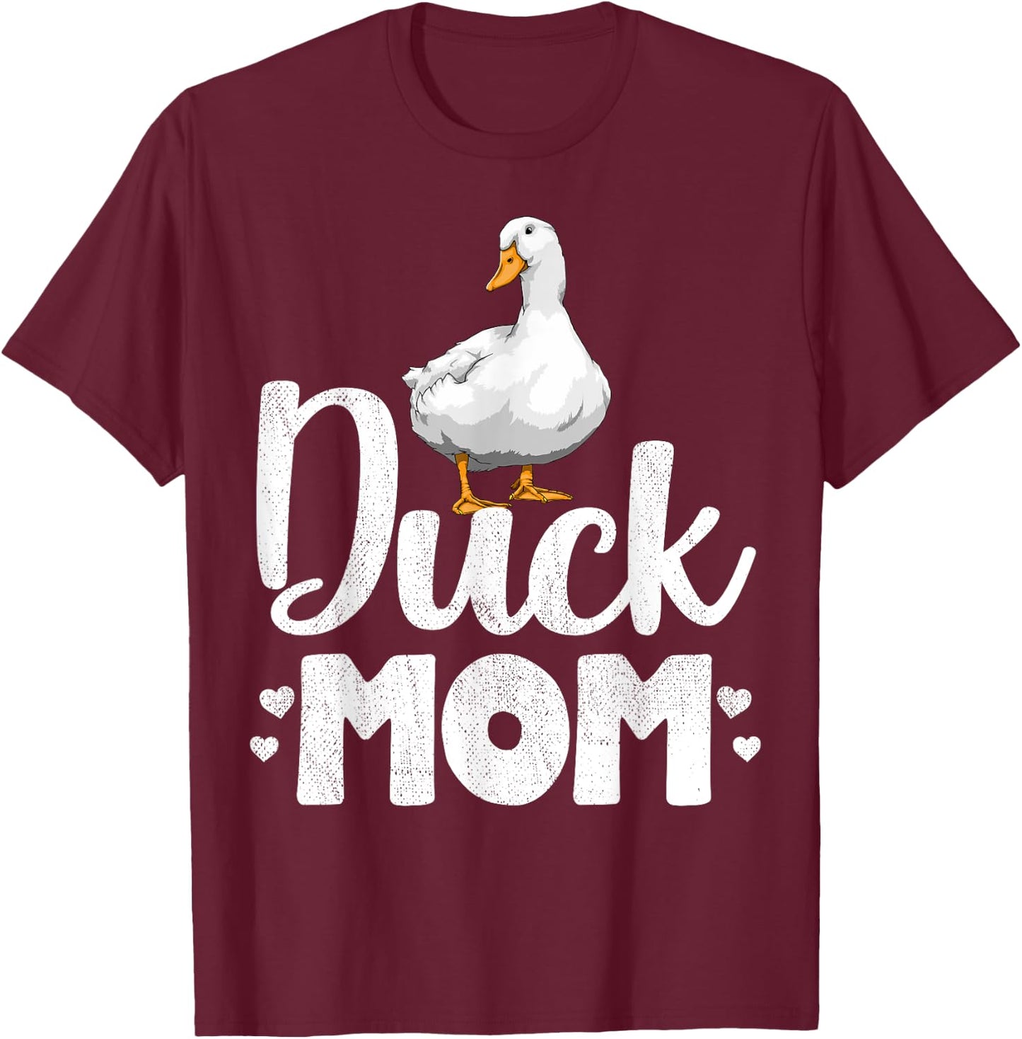 Duck Mom Shirt Funny Water Duckling Gifts T-Shirt - T-Shirt | Maroon