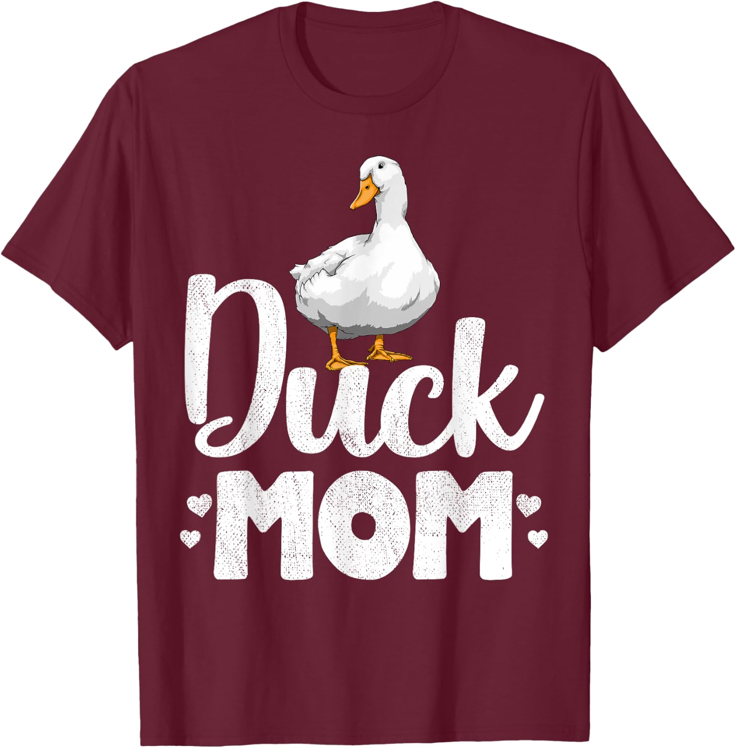 Duck Mom Shirt Funny Water Duckling Gifts T-Shirt - T-Shirt | Maroon