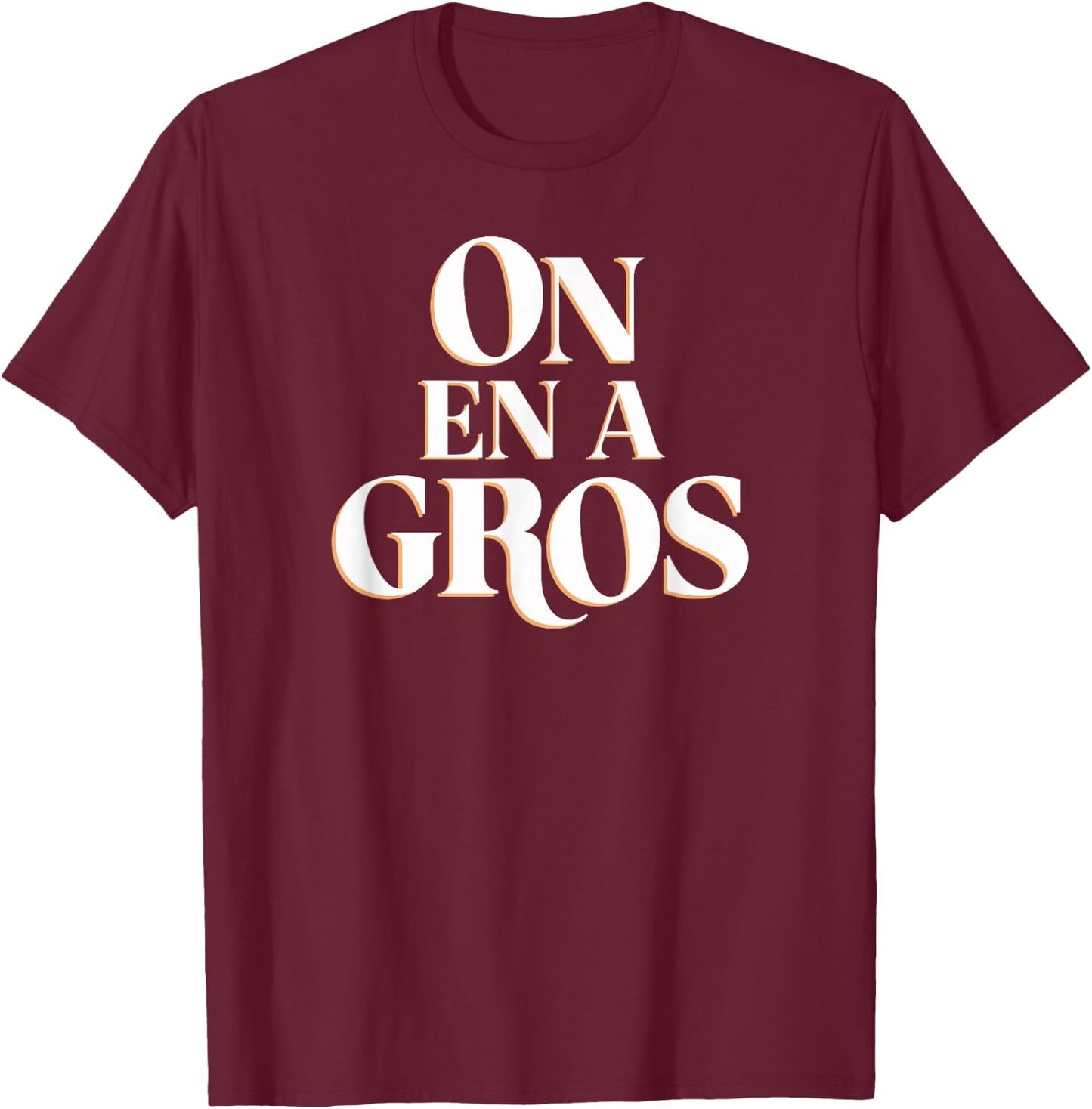 We Have Big , Black, S T-Shirt - T-Shirt | Maroon