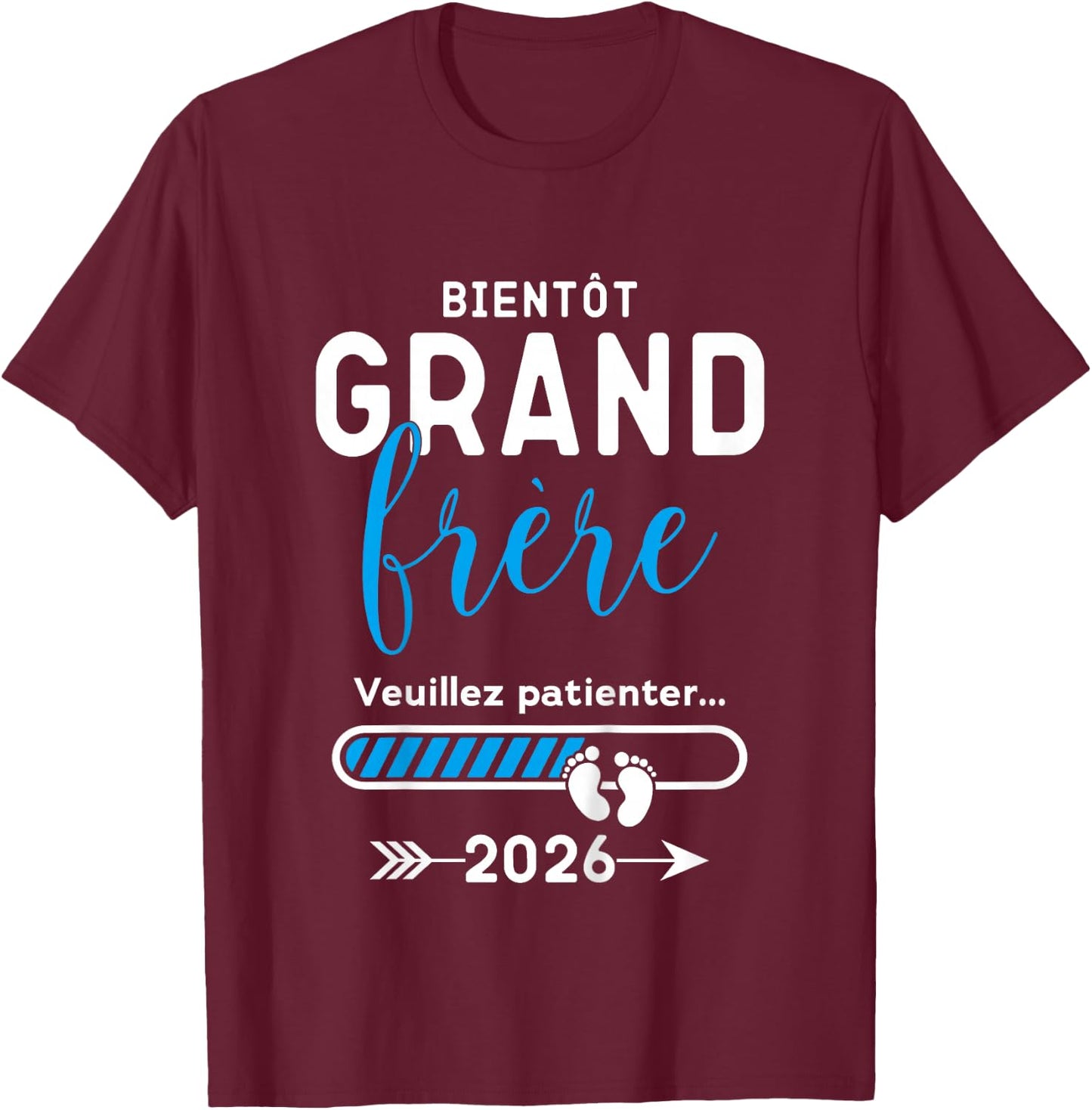 Child Future Big Brother 2026, Soon Big Brother 2026 T-Shirt - T-Shirt | Maroon