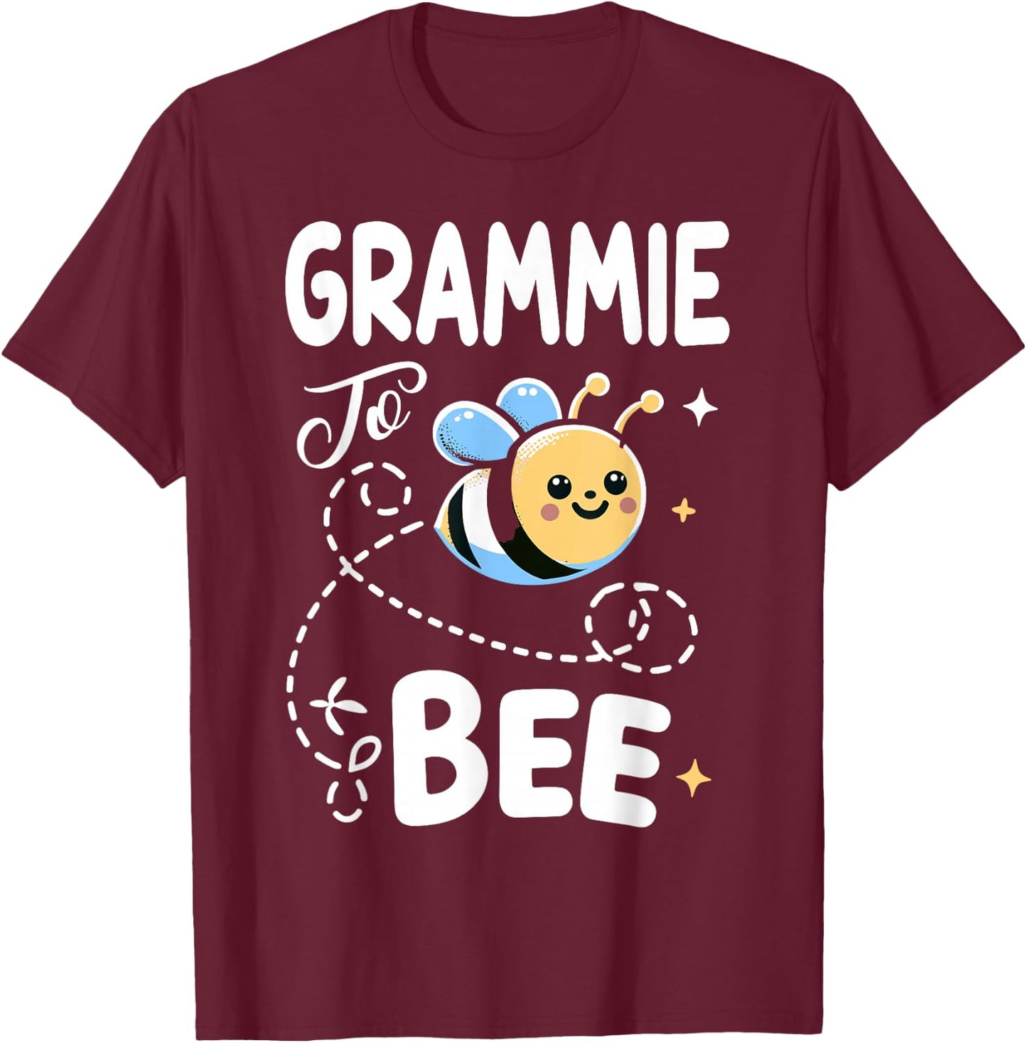 Grammie To Bee Soon To Be Grammie T-Shirt - T-Shirt | Maroon