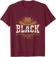 Black Cowgirl Western African Women Melanin Cowgirl T-Shirt - T-Shirt | Maroon