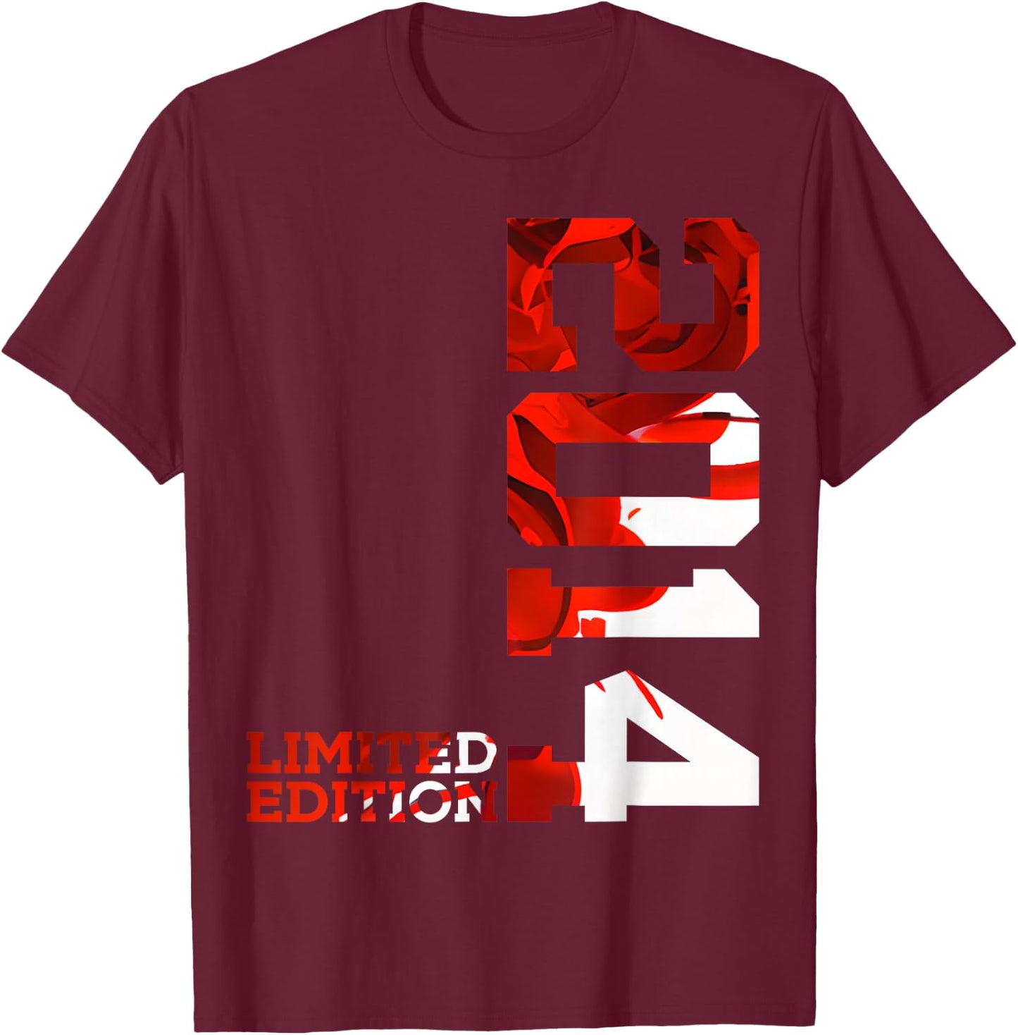 12 Jahre 12. Geburtstag Limited Edition 2014 T-Shirt - T-Shirt | Maroon