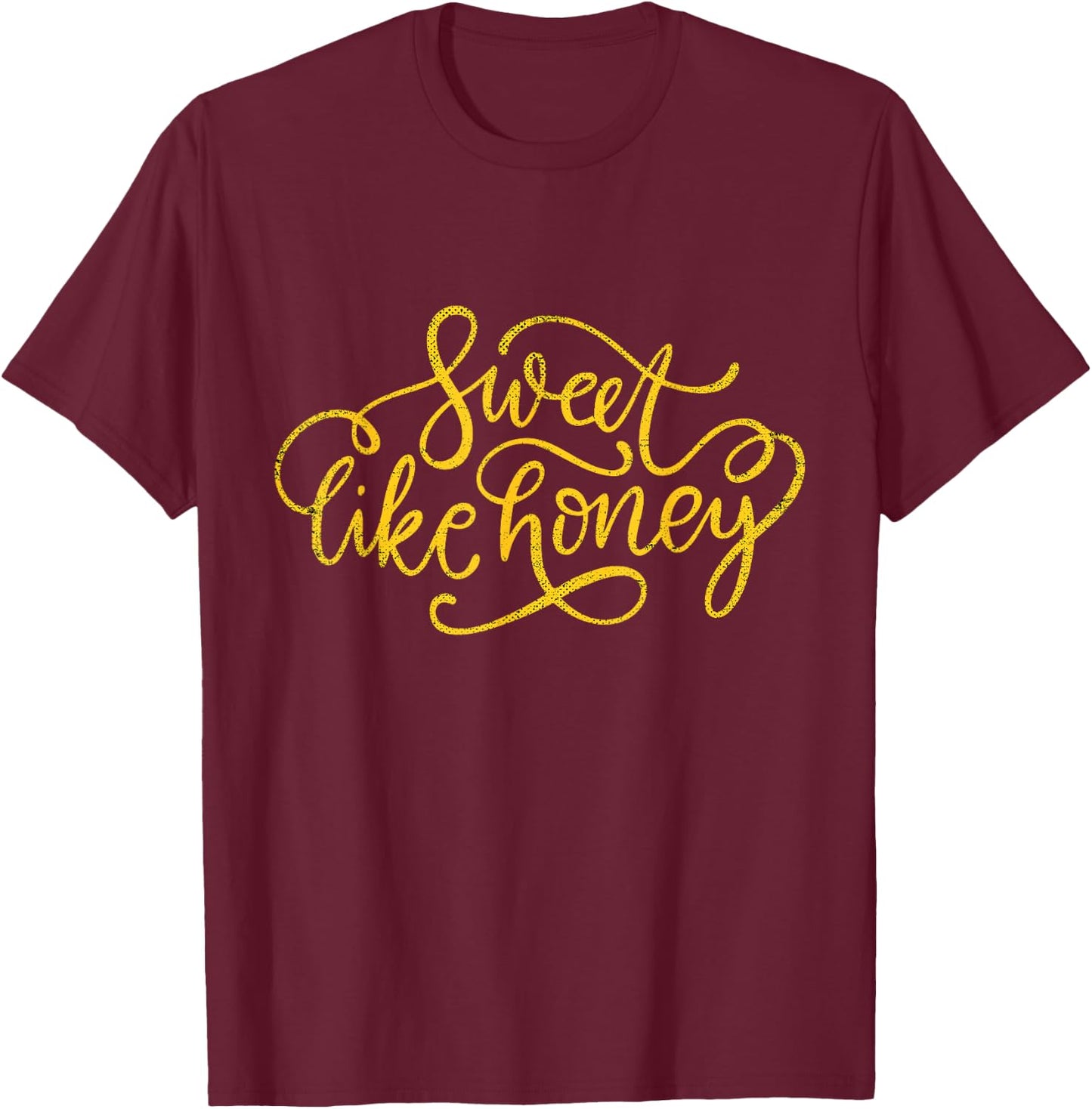 Honey Bees Shirt Bee Keeper Sweet As Honey T-Shirt - T-Shirt | Maroon