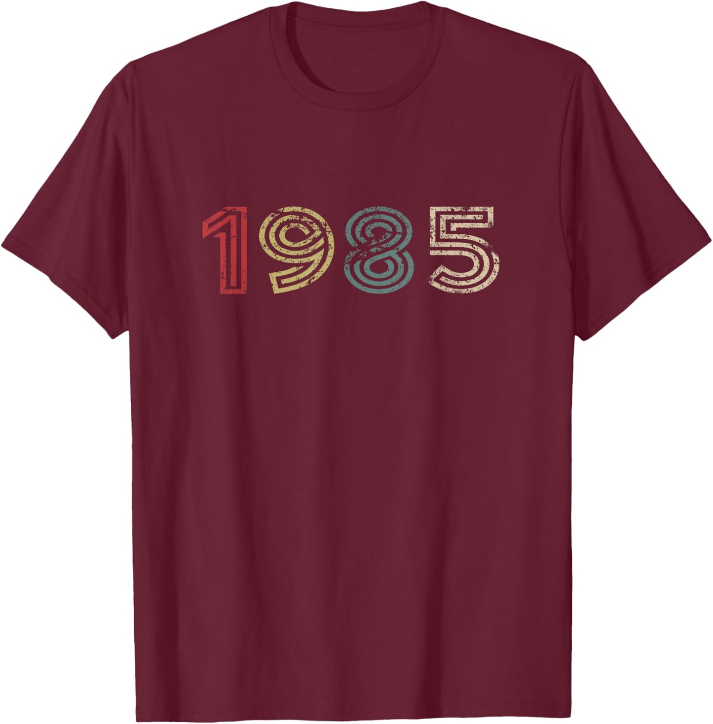 Vintage 1985 Cool 40 Year Old Bday Men Women 40th Birthday T-Shirt - T-Shirt | Maroon