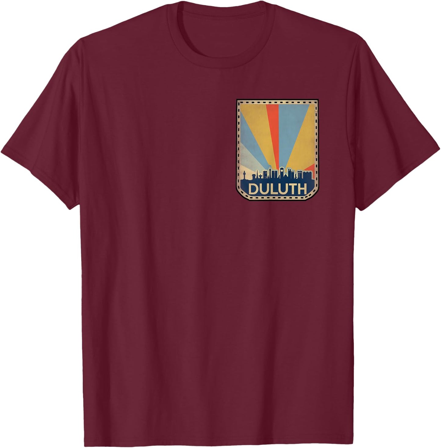 Classic Duluth Pocket shirt T-Shirt - T-Shirt | Maroon