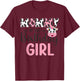 Mum of the Birthday Child's Farm Cow 1st Birthday Child T-Shirt - T-Shirt | Maroon