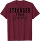Backprint Fashion Y2K Fitness Gym Accessories Strength Sports Yoga Sports T-Shirt - T-Shirt | Maroon