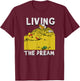 Disney - Ducktales Scrooge McDuck Living the Dream T-Shirt - T-Shirt | Maroon