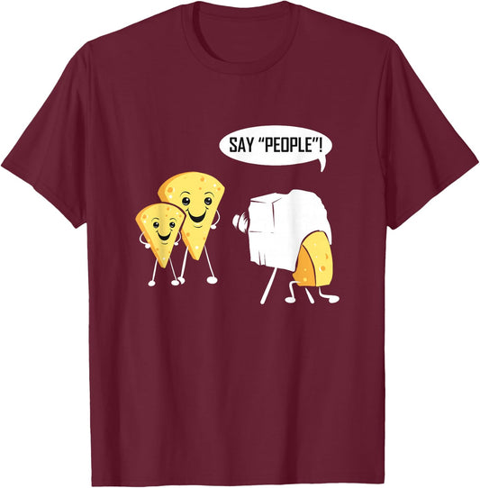Photography Cheese Funny for Photographer Photo Camera T-Shirt - T-Shirt | Maroon
