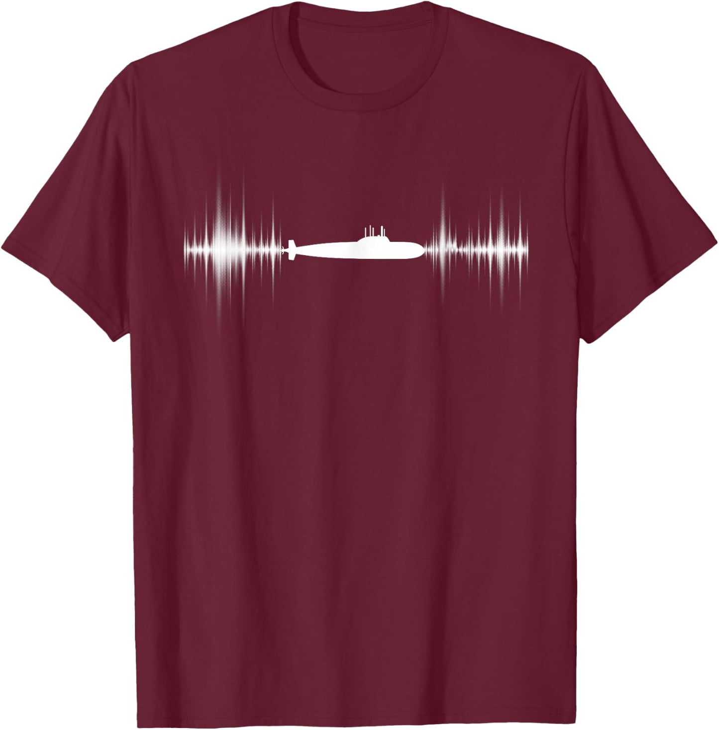 Submarine Art Women Submariner Submarine Veteran T-Shirt - T-Shirt | Maroon