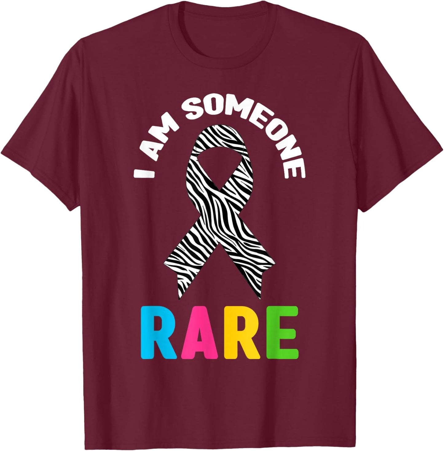 Rare Disease Day 2026 Shirt - I am Rare Disease Awareness T-Shirt - T-Shirt | Maroon