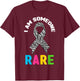 Rare Disease Day 2026 Shirt - I am Rare Disease Awareness T-Shirt - T-Shirt | Maroon