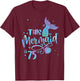 This Mermaid Is 75 Years Old 75th Birthday Grandma Mermaids T-Shirt - T-Shirt | Maroon