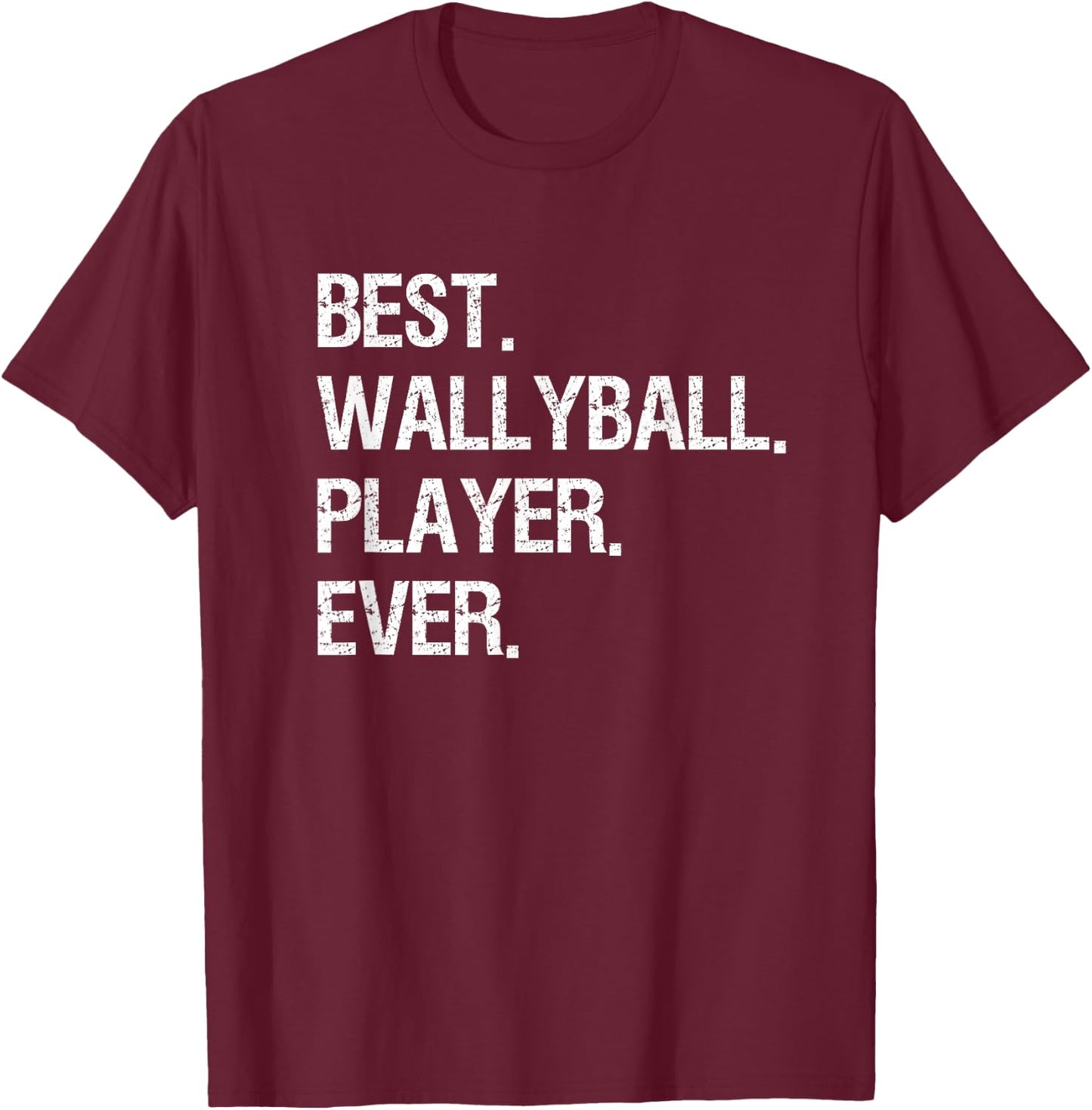Wallyball - Funny Best Player T-Shirt - T-Shirt | Maroon