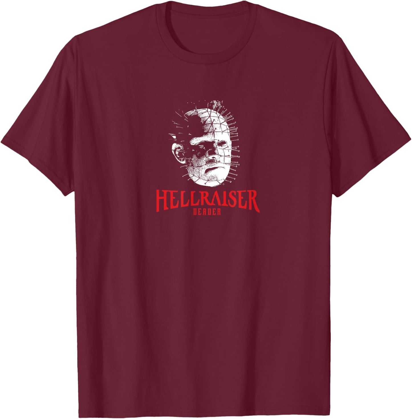 Hellraiser Deader VI Logo PAPL14573 , Black, S T-Shirt - T-Shirt | Maroon