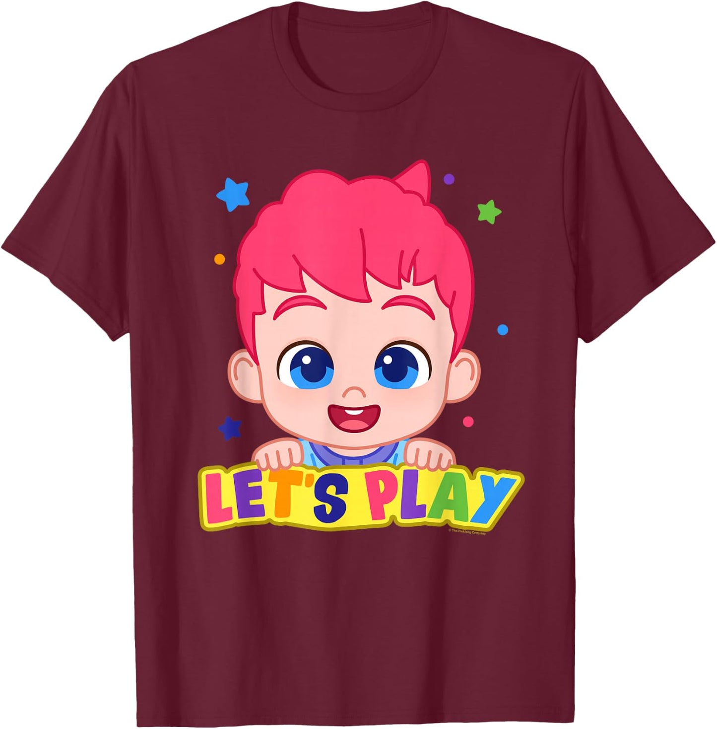 Bebefinn Let's Play T-Shirt - T-Shirt | Maroon