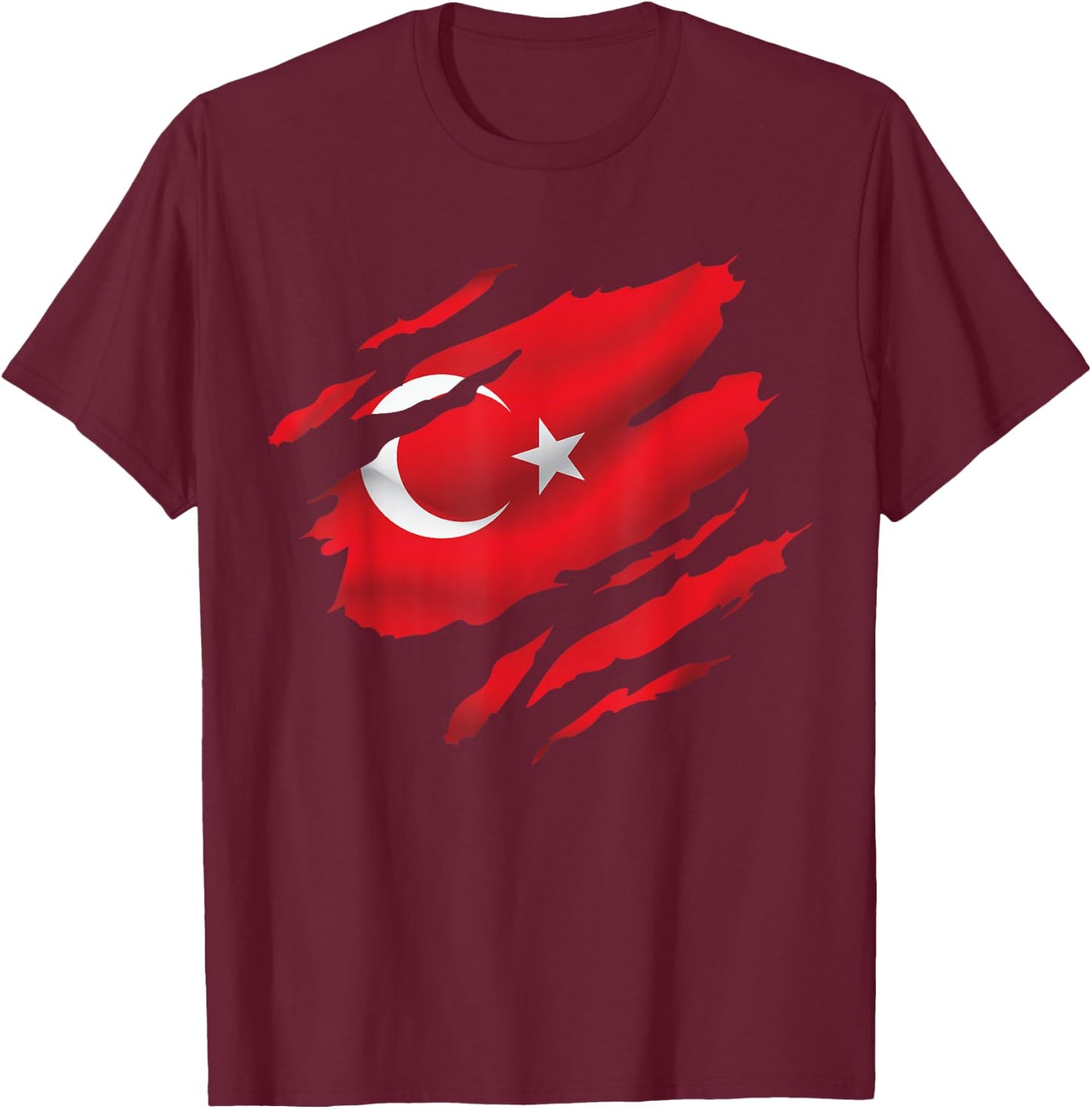 Türkei Flagge Türk Bayragi Herren Türkei Kinder Türkiye T-Shirt - T-Shirt | Maroon