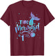 This Mermaid Is 1 Years Old 1st Birthday Mermaid Girl T-Shirt - T-Shirt | Maroon