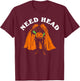 Halloween Pumpkin Man Need Head Costume Party T-Shirt - T-Shirt | Maroon