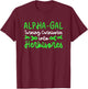 Alpha-Gal Syndrome T-Shirt - T-Shirt | Maroon