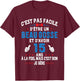 Beau Gosse Humour Original Birthday Gift Boy 15 Years , Black, S T-Shirt - T-Shirt | Maroon