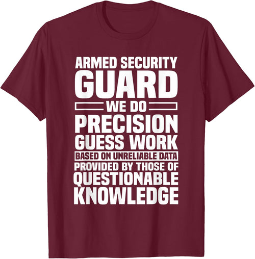Armed Security Guard Inspector Officer Watchman Custodian