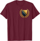 Bosnisches Wappen - Bosna i Hercegovina T-Shirt - T-Shirt | Maroon
