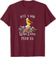 Pelican Lover Gift - Just a Girl Who Loves Pelican T-Shirt - T-Shirt | Maroon