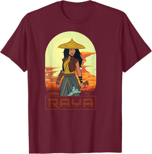 Raya and the Last Dragon - Raya Desert T-Shirt - T-Shirt | Maroon