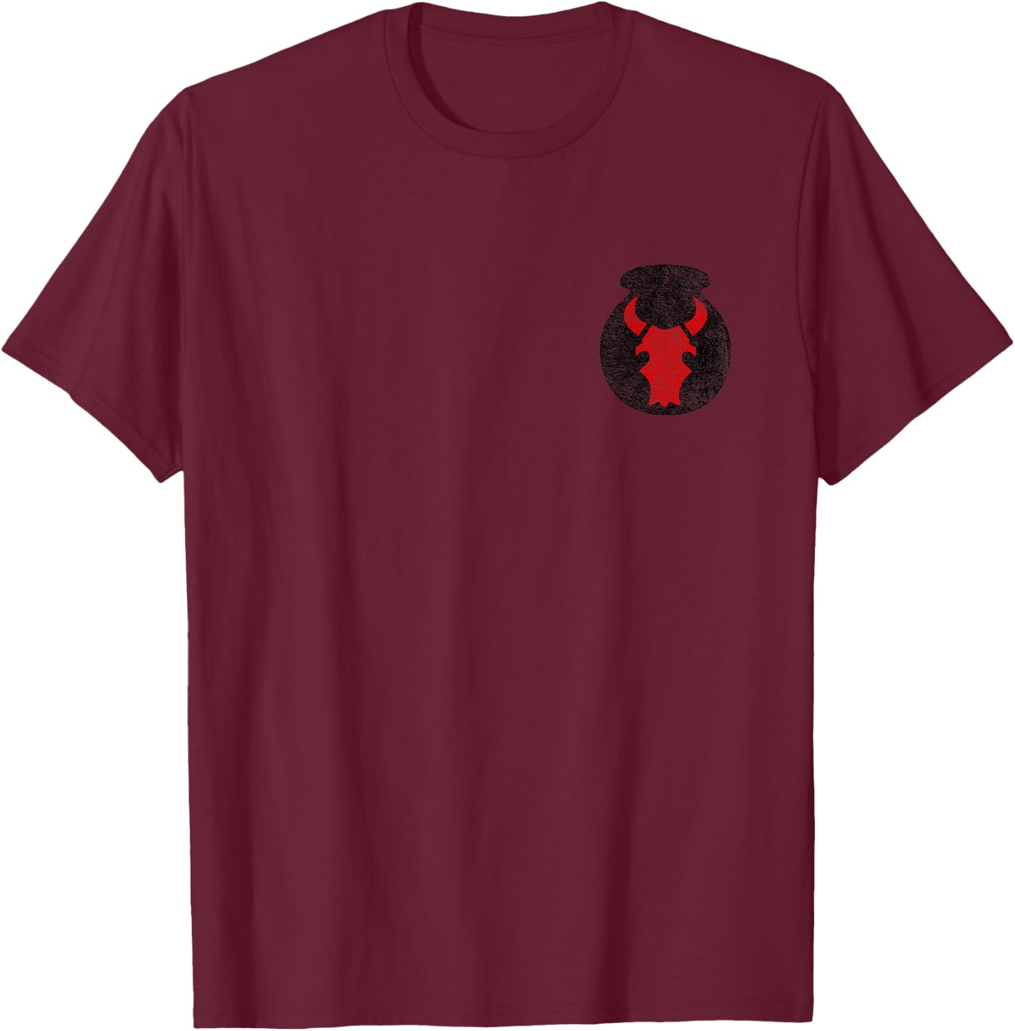 34th Infantry Division Army T-Shirt - T-Shirt | Maroon