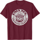 Only You Vintage Smokey Bear Seal T-Shirt - T-Shirt | Maroon