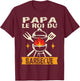 Barbecue Humour Été Grillade Roi Du Bbq Maître Du Grill T-Shirt - T-Shirt | Maroon