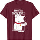 Family Guy Brian Griffin Who's A Good Boy? T-Shirt - T-Shirt | Maroon