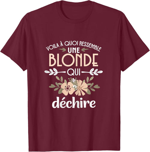 Blonde Ripping Humor Gift Woman Blondasse
