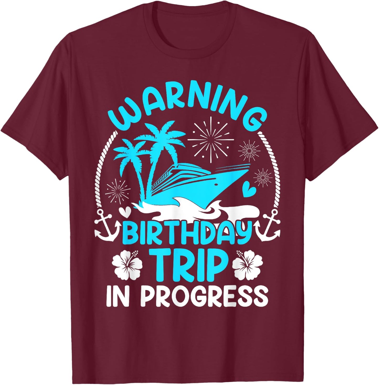 Birthday Cruise Squad Making Memories Together Men Women Kid T-Shirt - T-Shirt | Maroon