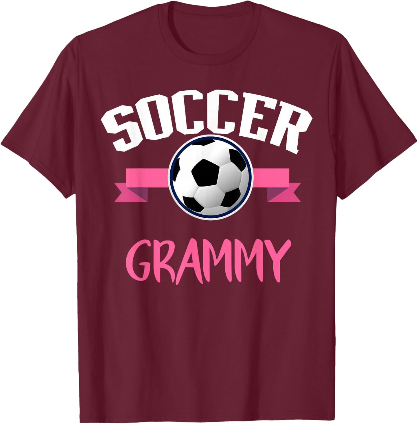 Soccer Grammy Grandma Funny From Grandkids T-Shirt - T-Shirt | Maroon