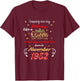 Queen Was Born in November 1952 Stepping into my birthday T-Shirt - T-Shirt | Maroon