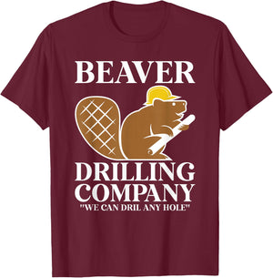 Beaver Fan Beaver Lover Funny Beaver Cute Beaver T-Shirt - T-Shirt | Maroon