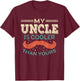 My Uncle is cooler than yours Best Uncle Godfather Toddlers T-Shirt - T-Shirt | Maroon