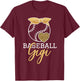 Baseball Gigi Leopard Women for Grandma T-Shirt - T-Shirt | Maroon
