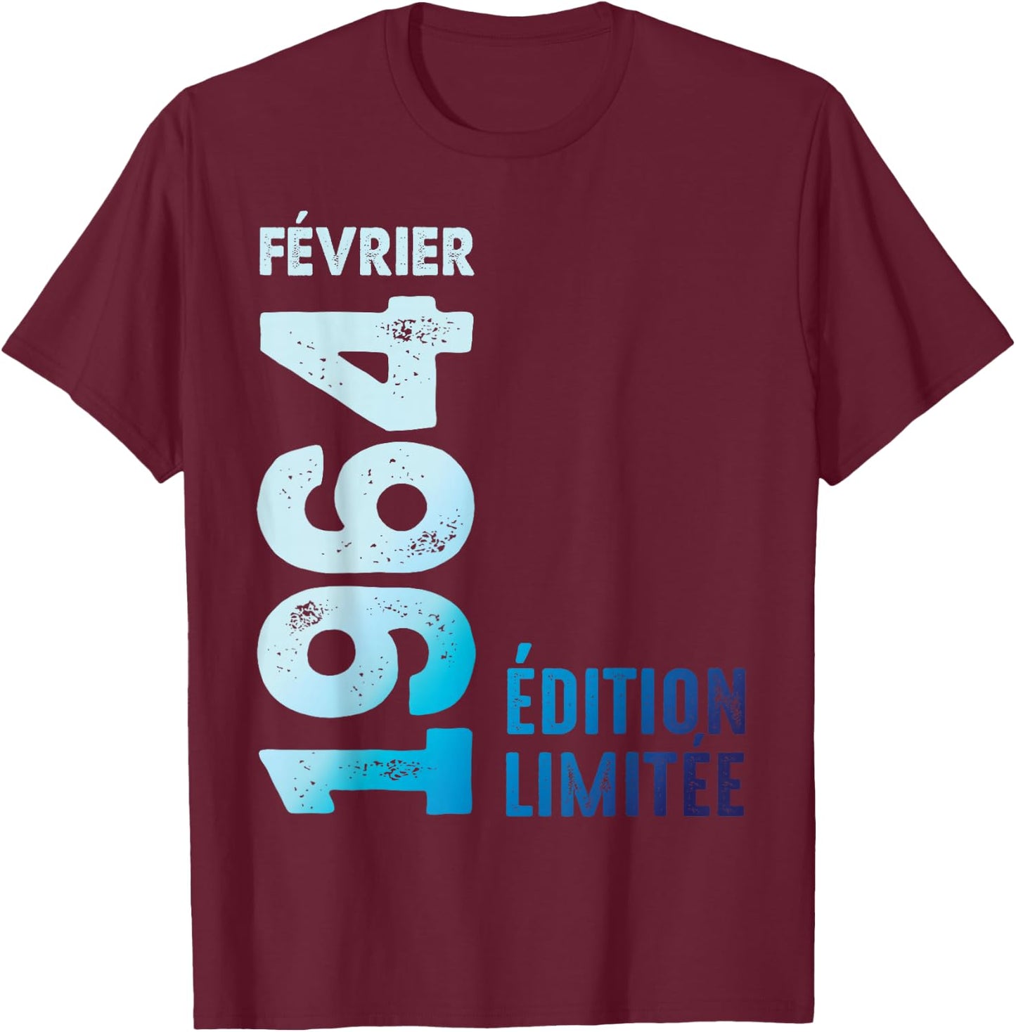 Limited Edition February 1964 T-Shirt - T-Shirt | Maroon