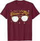 First Time Glamma - New Grandma Grandmother Glam Ma T-Shirt - T-Shirt | Maroon